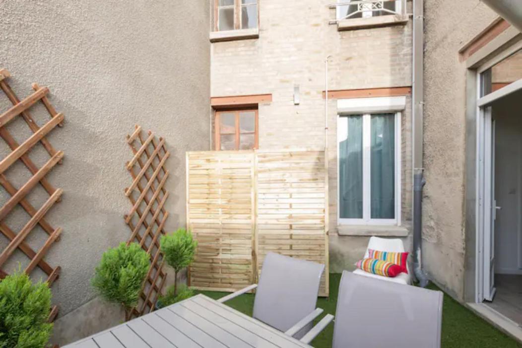 Suite des Lilas - Terrasse privée Reims Extérieur photo